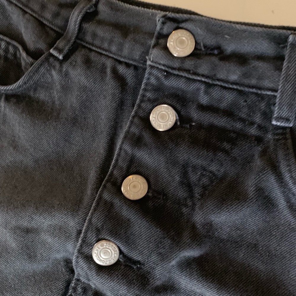 Jordache  High Waisted  90s Denim Skirt - Picture 2 of 8